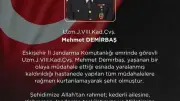 Uzman Çavuş Mehmet Demirbaş Çatışmada Şehit Oldu