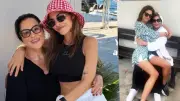 Yağmur Ünal, annesi Türkan Şoray ile Symi Adası'nda aynı bankta yıllar sonra yeniden poz verdi