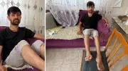 Yanlış iğne bacağını mahvetti: Mobilya ustası Şerif Osman hayatının karardığını söylüyor
