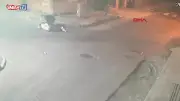 İş Yerini Kurşunlayan Şüpheliyi Bekçi Bacağından Vurarak Yakaladı