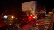 Yozgat'ta Otomobil Tıra Arkadan Çarptı: 3 Yaralı
