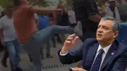 Özgür Özel ve Kılıçdaroğlu destekçileri arasında arbede! Sarıgül tekme attı