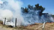 İzmir Buca'daki orman yangınında balyoz kıvılcımı: Şüpheli tutuklandı