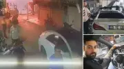 İzmir'de Cinayet Anı Kamerada: Aracın Peşinden Koşup Bıçakladı