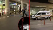 İzmir'de havalimanında polise bıçaklı saldırı: 4 yaralı, şüpheli tutuklandı