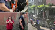 Zonguldak'ta 'su sıçratma' kavgası: Taş ve tuğlalı saldırıda 3 yaralı