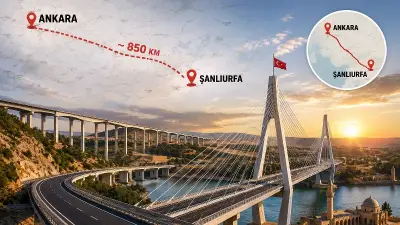 24 yılda 830 kilometreyi aştı: Köprüler uç uca Ankara'dan Şanlıurfa'ya uzanıyor