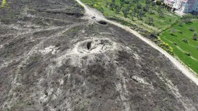 Çanakkale'de yangın sonrası ortaya çıkan tümülüste kazı yapılacak