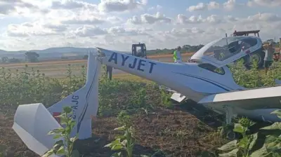 Çatalca'da eğitim uçağı kaza kırıma uğradı: 1 yaralı