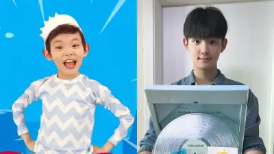 'Baby Shark' klibindeki çocuk K-pop şarkıcısı oldu