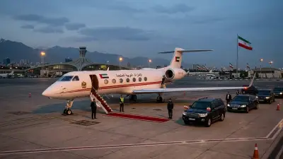 BAE kraliyet jetinden İran'a gizemli ziyaret iddiası