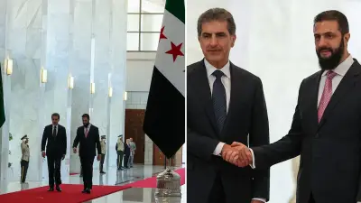 Barzani Şam'da: Suriye Cumhurbaşkanı Şara ile Görüştü