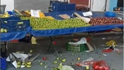Beyoğlu’nda armut tartışması kanla bitti: Kadının başına 10 dikiş
