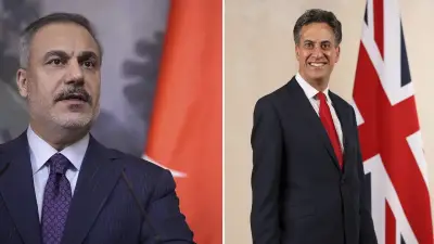 Fidan'dan Miliband'a Gazze Görüşmesi