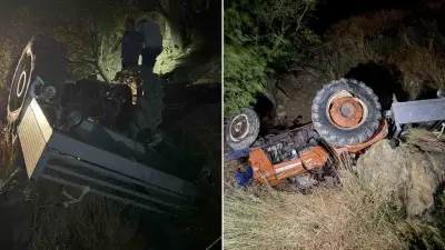 Osmaniye'de traktör dereye uçtu: Yaşlı çift hayatını kaybetti