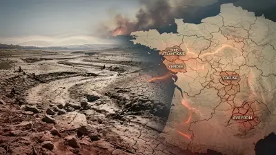 Rekor sıcaklıklar Fransa’yı kuruttu: 1373 dere yok oldu