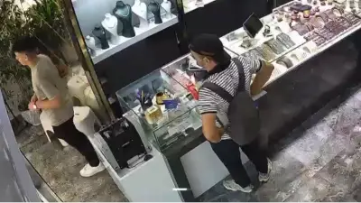 Sincan'da kuyumcudan 580 bin liralık bilezik çalan şüpheli yakalandı