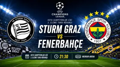 Sturm Graz - Fenerbahçe Muhtemel 11'ler ve Maç Detayları