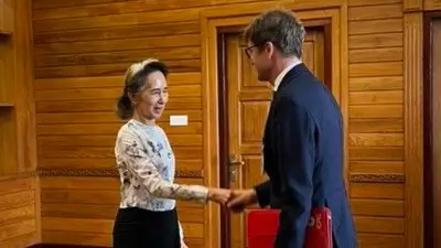 Suu Kyi'den 5 yıl sonra ilk dış temas: Kızılhaç yetkilisiyle görüştü