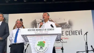 Özel, Mamak'ta Kültür Merkezi ve Cemevi Temel Atma Törenine Katıldı