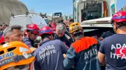 Adana'da içme suyu tünel hattında göçük: 1 işçi öldü, 1 yaralı
