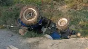 Adana'da traktör kazasında ağır yaralanan muhtar hayatını kaybetti
