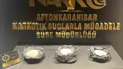 Afyonkarahisar'da 5 kilogram uyuşturucuyla yakalanan şahıs tutuklandı