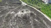 Çanakkale'de yangın sonrası ortaya çıkan tümülüste kazı yapılacak