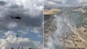 Ankara Kızılcahamam'da Arazide Yangın: Ekipler Müdahale Ediyor