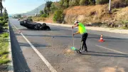 Antalya Gazipaşa'da Otomobil Takla Atıp Palmiye Ağacına Çarptı: 1 Yaralı