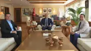Bakan Ersoy, Acun Ilıcalı'yı Bakanlıkta Ağırladı
