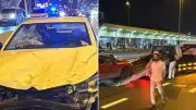 Bakırköy'de üç aracın karıştığı kazada üç kişi yaralandı