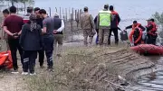 Baraj gölüne düşen araçta Yusuf Korkmaz'ın cenazesi bulundu