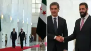 Barzani Şam'da: Suriye Cumhurbaşkanı Şara ile Görüştü