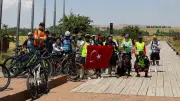 Bitlis'te hiç bisiklet yolu yok: 30 bisikletli 90 km sürdü