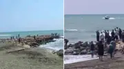 Denize Girmeyin Uyarısına Aldırış Etmeyen 14 Yaşındaki Çocuk Dalgalara Kapıldı