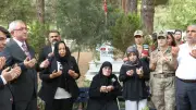 Şehit Başçavuş Ferhat Gedik Hatay'daki mezarı başında anıldı