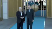 Filistin Devlet Başkanı Mahmud Abbas Ankara'da: Erdoğan resmi törenle karşıladı