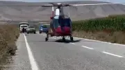 Konya'da otomobilde dehşet: Eşini vurdu, helikopterle hastaneye kaldırıldı