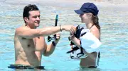Orlando Bloom, yeni kız arkadaşı Luisa Laemmel ile Sardinya tatilinde