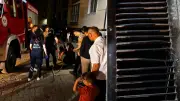 Çorum Alaca'da çocuğun ayağı mazgala sıkıştı, itfaiye kurtardı