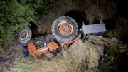 Osmaniye'de traktör dere yatağına devrildi: 2 ölü