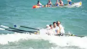 Samsun'da Deniz Küreği Türkiye Şampiyonası İkinci Gününde Dalgalara Rağmen Sürüyor