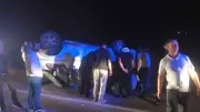Sivas'ta Minibüs Devrildi: Sürücü Dahil 7 Yaralı
