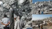 İsrail Beytüllahim'de Filistinlilere ait üç katlı binayı yıktı