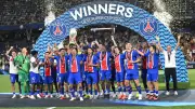 UEFA Süper Kupa şampiyonu PSG, kupasını aldı!